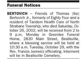 Thomas Bertovich Jr.